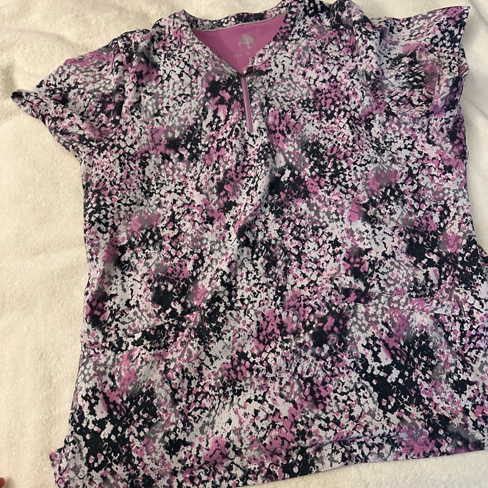 Healing Hands Scrub Top